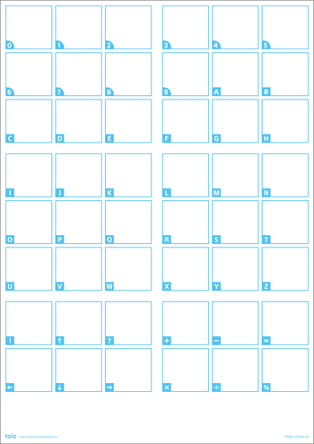 toio Core Cube (single package) Simple card